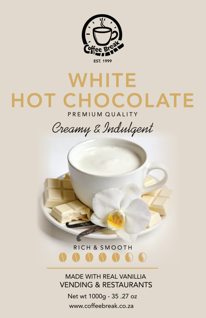 White Hot Chocolate 3kg (3 x 1kg)